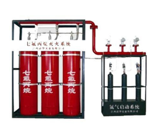 櫃式氣體滅火，櫃式氣體滅火係統